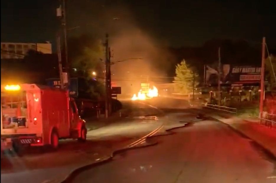 Cheshire Bridge Fire