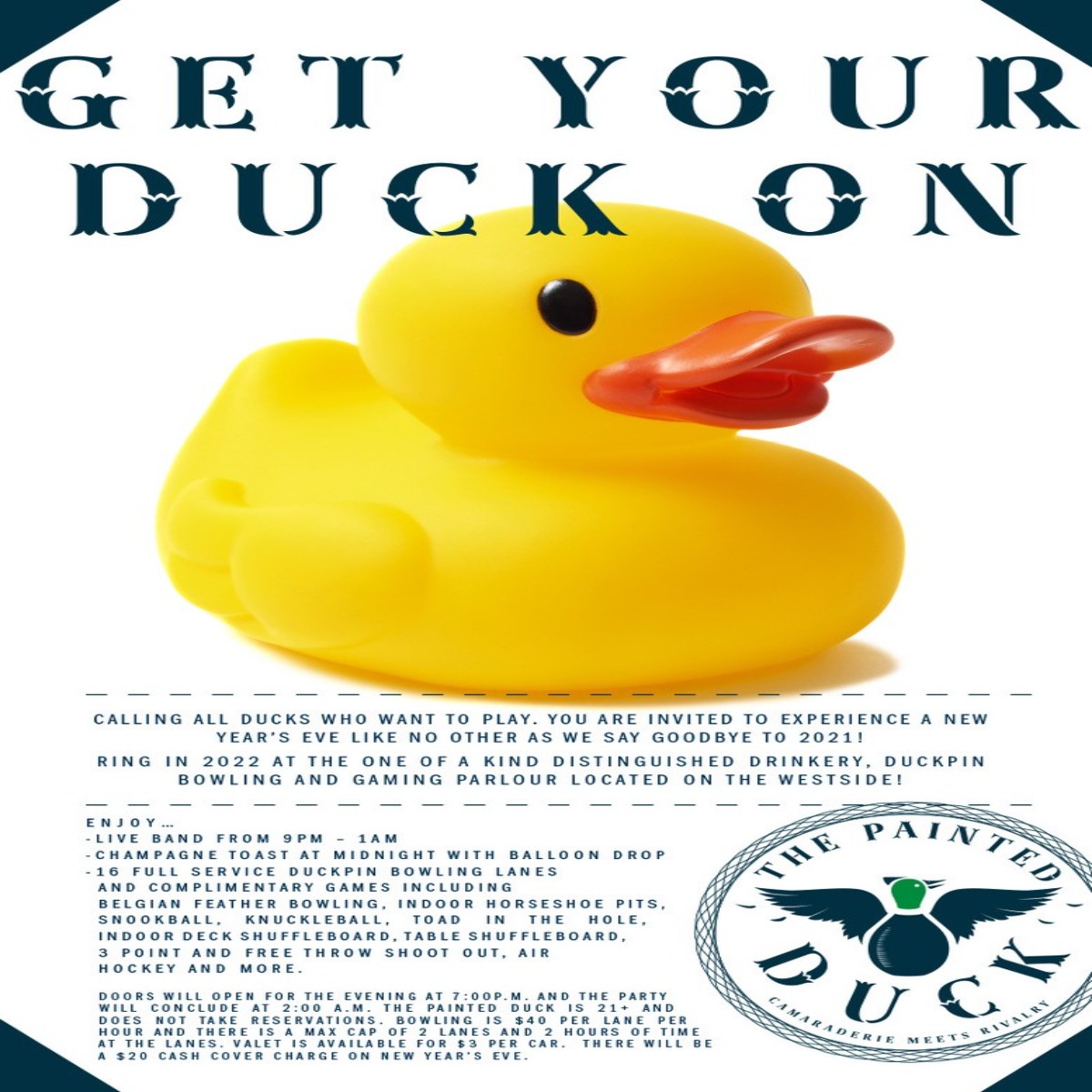Painted Duck Nye