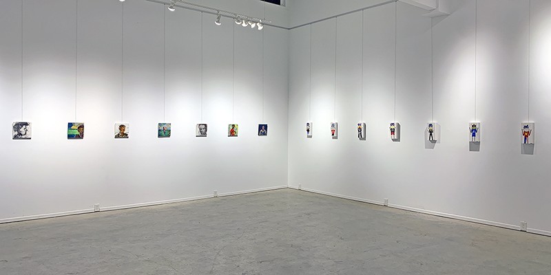 CURRENT SHOW: ‘littles’ with works by Atlanta artists Ruth Franklin and Eben Dunn, among many others, at The WADDI.
CREDIT: VINSONart/The WADDI