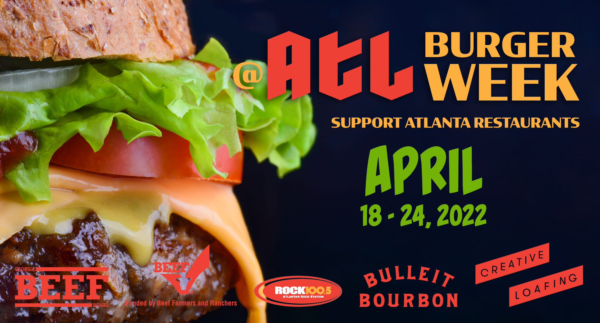 Creative Loafing's 2022 Atlanta Burger Week is happening April 1824th