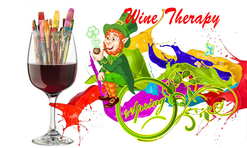 Wine Therapy Spring Stpatricks