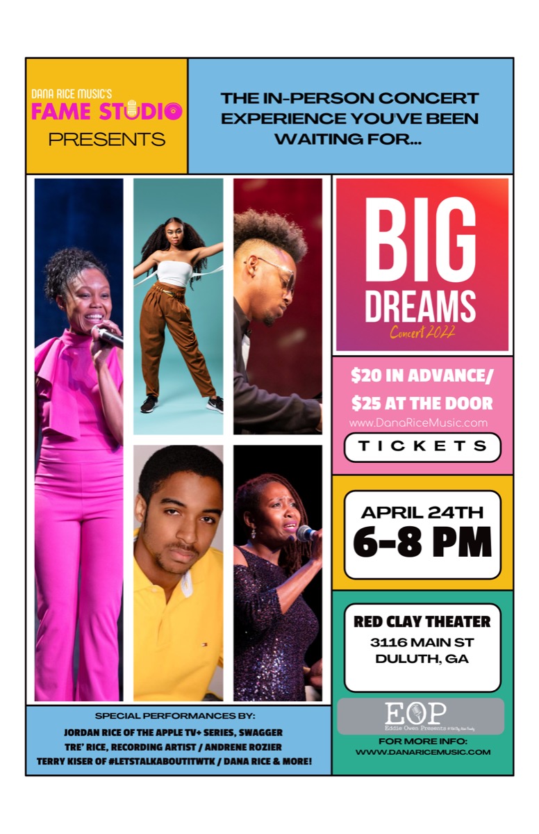 Big Dreams Concert 2022 Creative Loafing