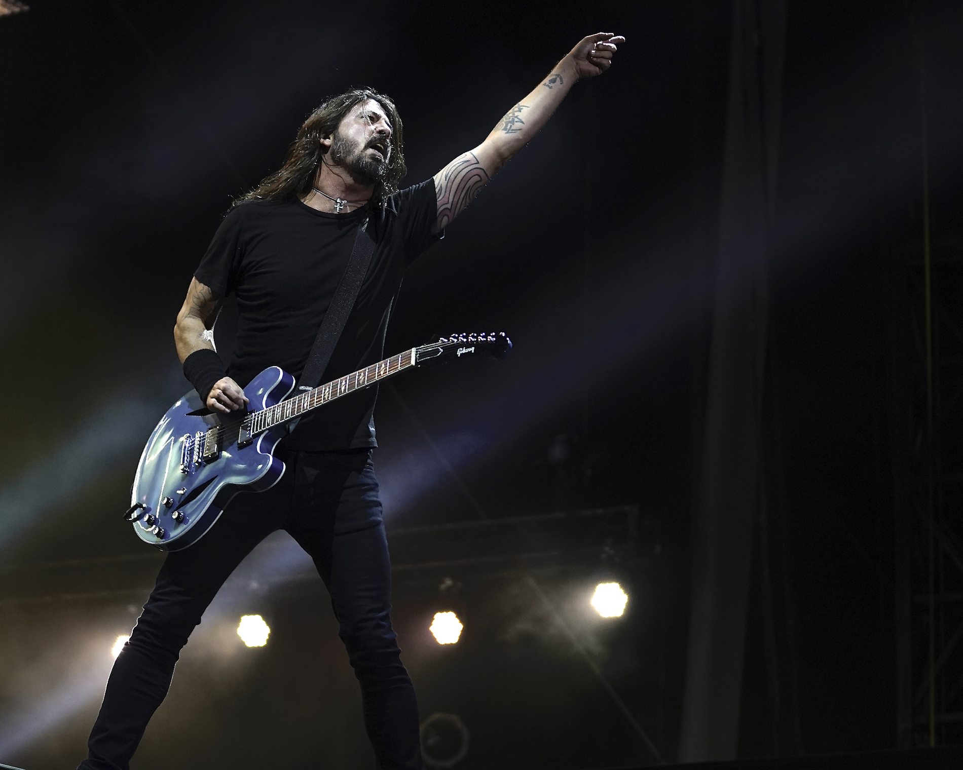 THE FOO FIGHTERS: Dave Grohl.