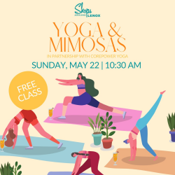 SAL Core Power Yoga & Mimosas (Instagram Post)