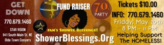 Fundraiser For The Homeless ShowerBlessings.org Friday May 20th