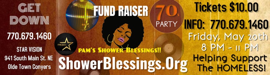 Fundraiser For The Homeless ShowerBlessings.org Friday May 20th