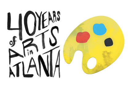 40 Years of Arts in Atlanta Icon