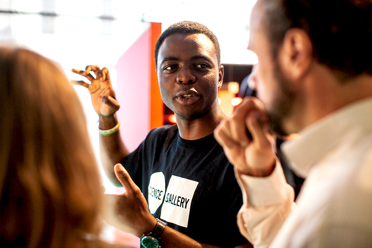 HOOKED: Science Gallery exploration of addictive behavior. PHOTO CREDIT: Courtesy Lenz, Inc.