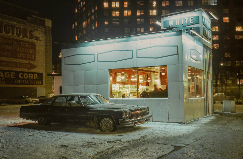 #4 Jacksonfineart White Tower Car Buick Lesabre Meatpacking District 1976
