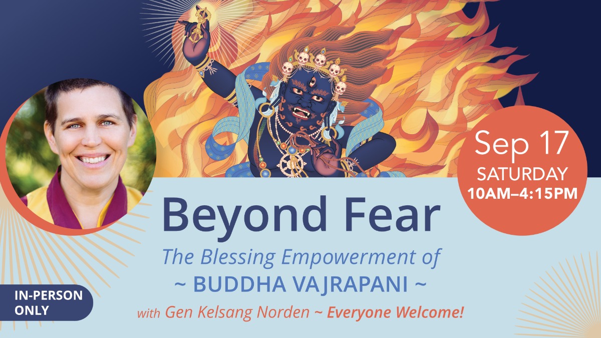Beyond Fear–Vajrapanni FB MC