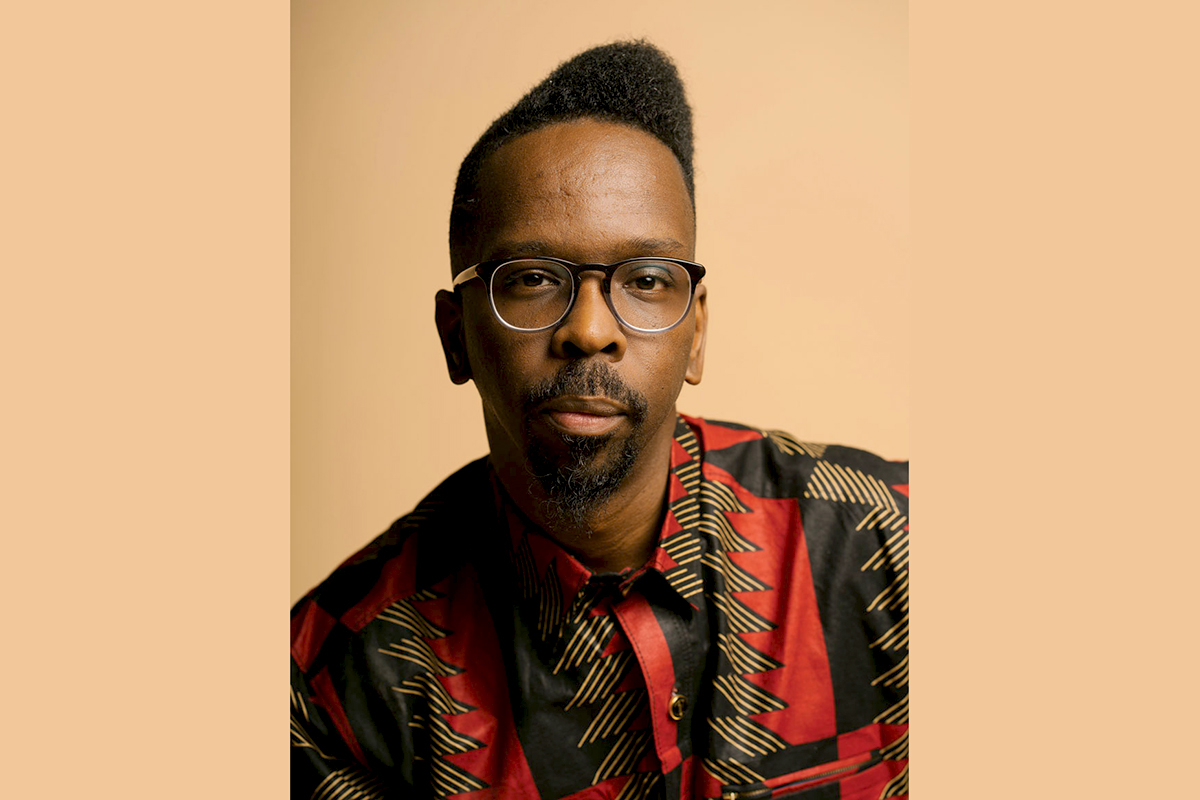 ART WORKS: Dr. Fahamu Pecou curates Black art in the digital space with his virtual museum. PHOTO CREDIT: Melissa Alexander
