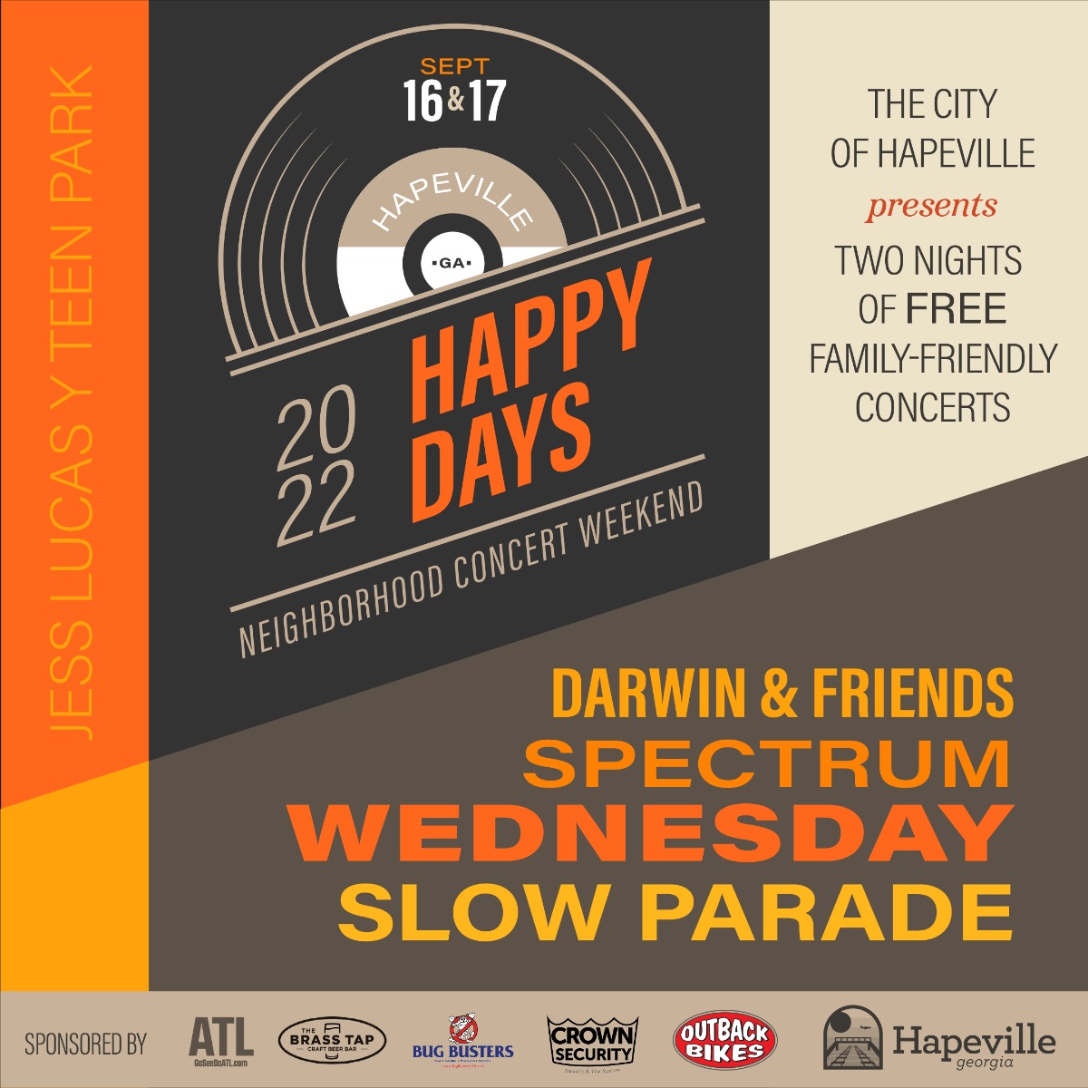 2022 Happy Days Neighborhood Concert Weekend Creative Loafing