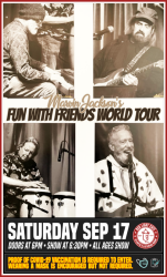 Marvin Jackson Fun With Friends World Tour At Red Light Cafe Atlanta Ga Sep 17 2022 Poster 1200
