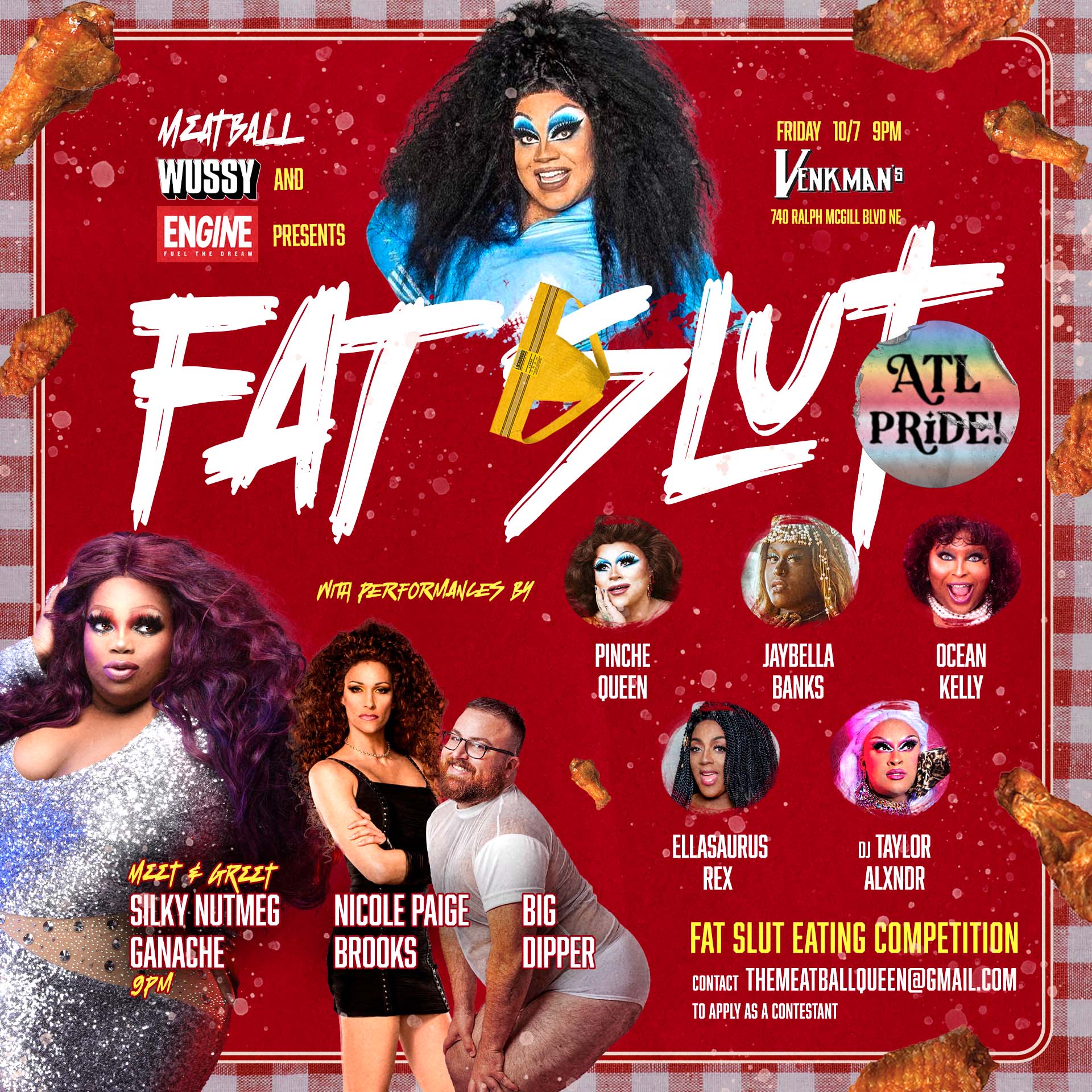 Fat Slut Square Atlanta V3
