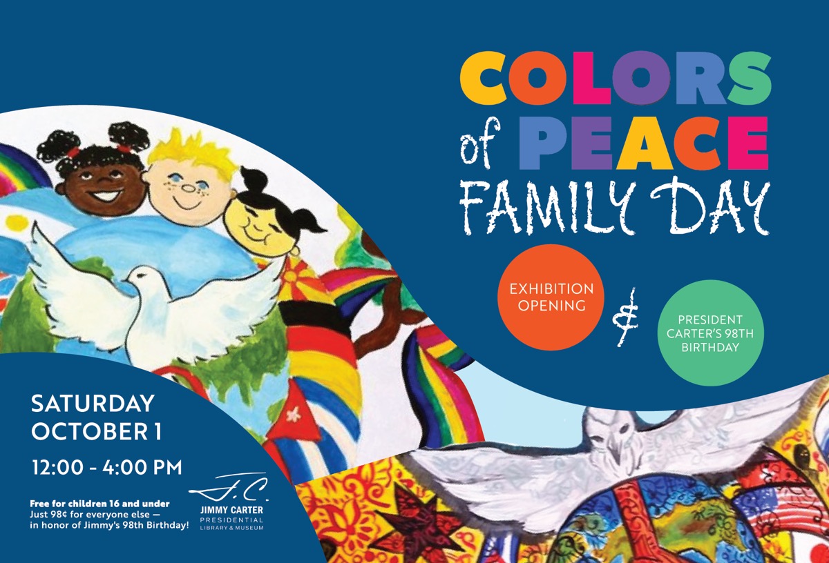 Colors Of Peace   Digital Postcard