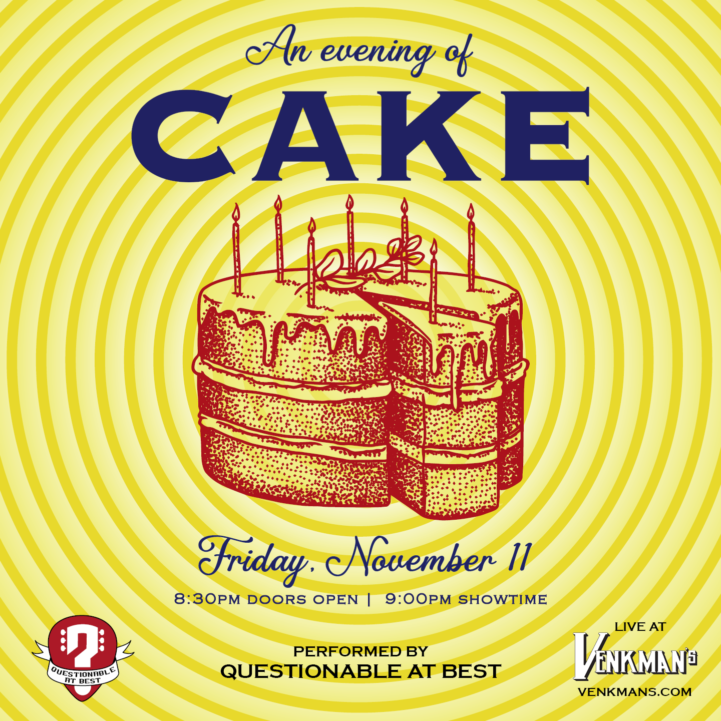 Cake Poster 1080x1080
