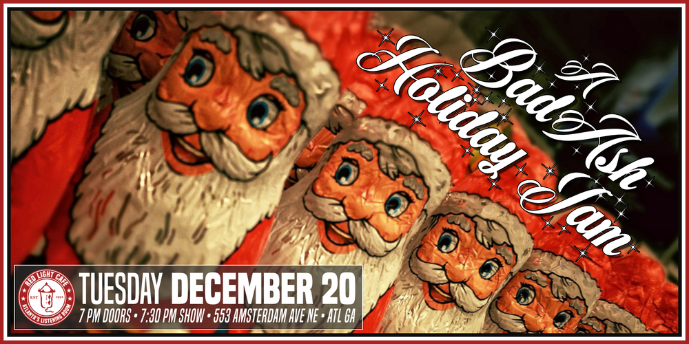 Holiday Jam Badash Allstar Team At Red Light Cafe Atlanta Ga Dec 20 2022 Eb Banner