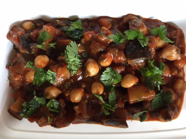 Denjal Stew As A Side