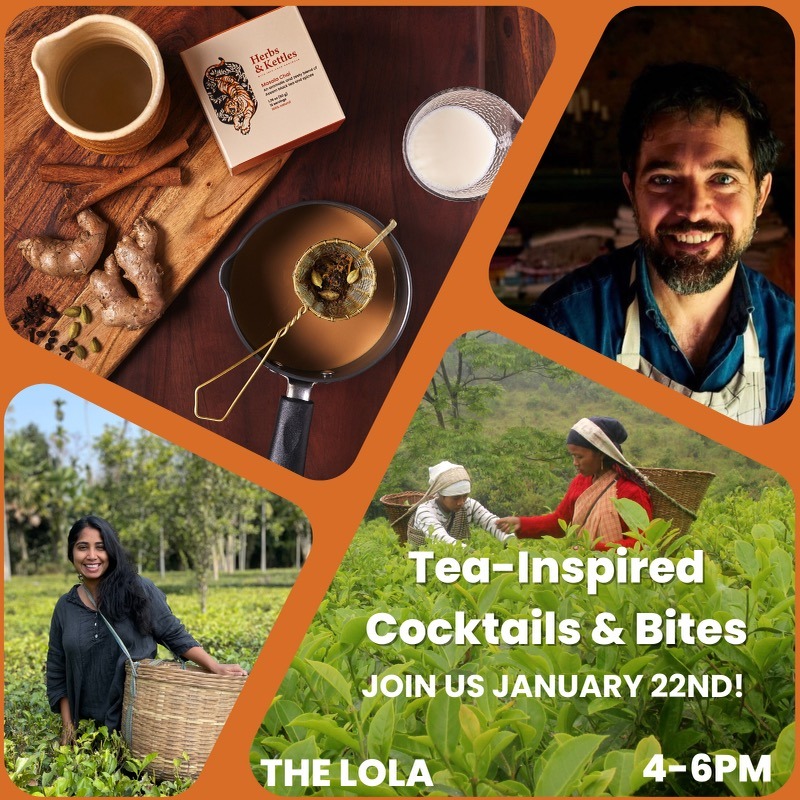 Tea Inspired Cocktails & Bites (1600 × 1600 Px)