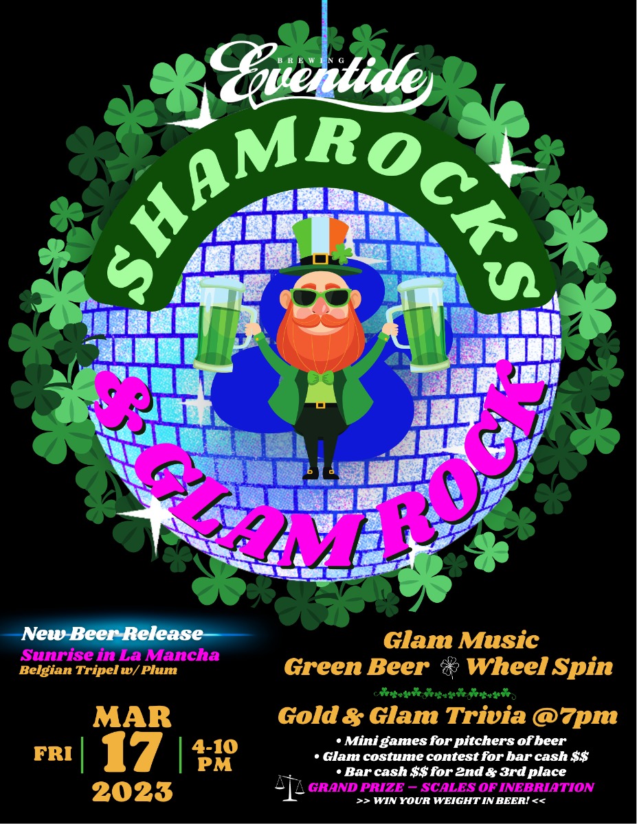Shamrocks & Glam Rock Flyer (7)