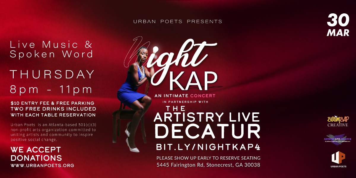 Urban Poets Eventbrite Night Kap