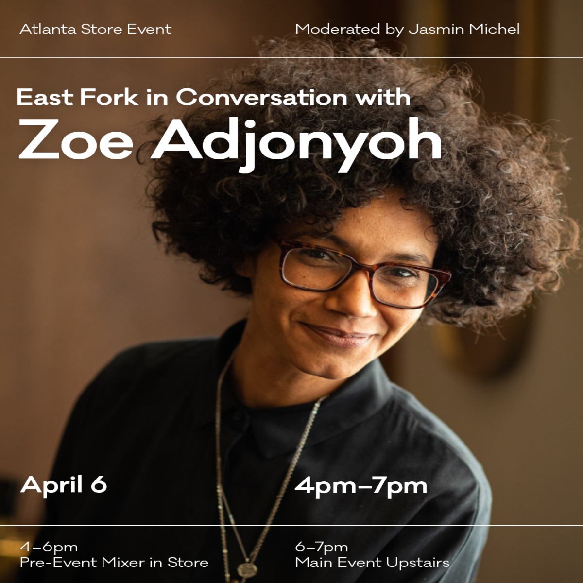 Zoe Adjonyoh Atl Talk