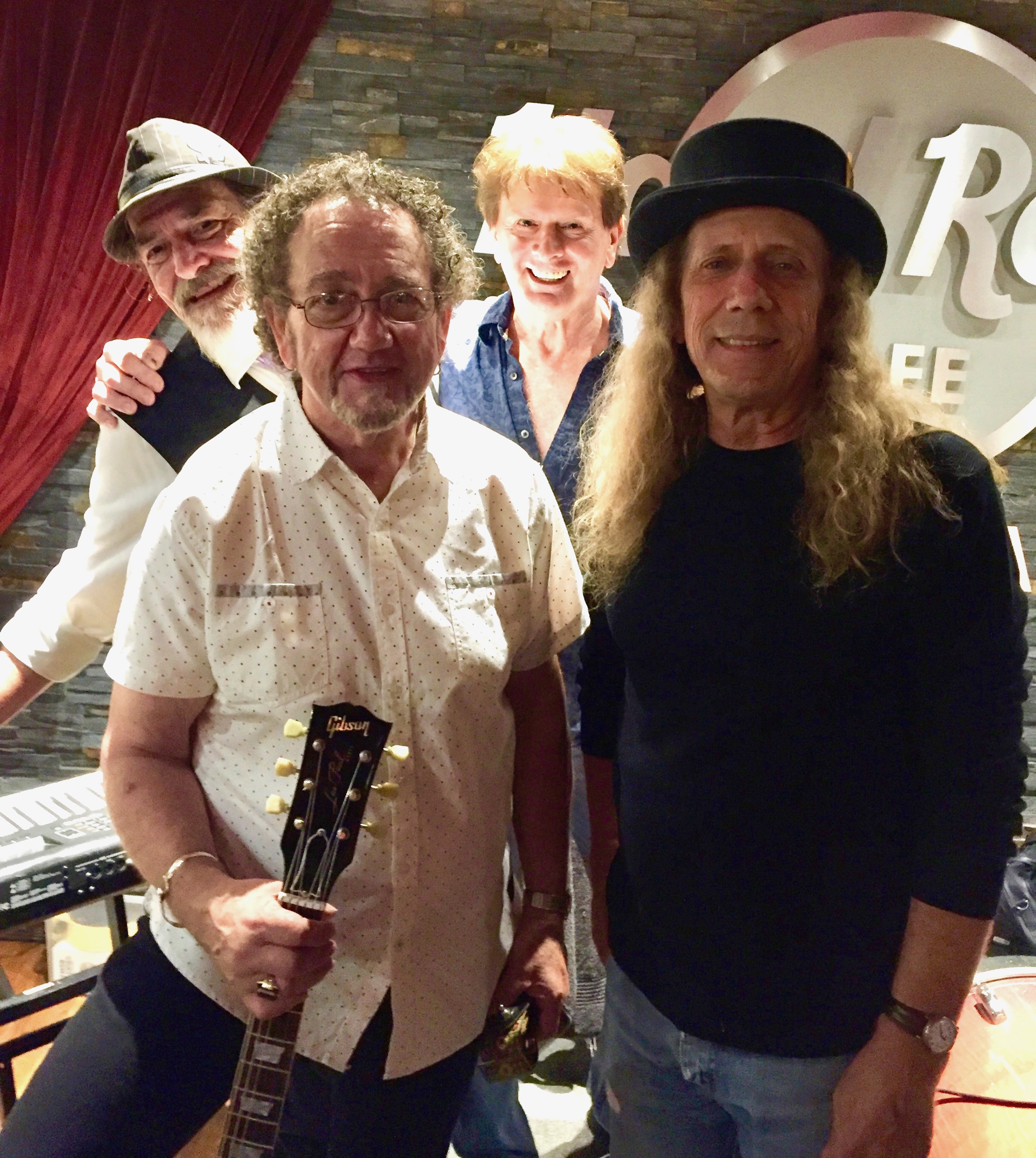 DANGEROUS MEN: David Cook and Steve Pace, background, Spencer L. Kirkpatrick and Gary Gilbert, foreground.