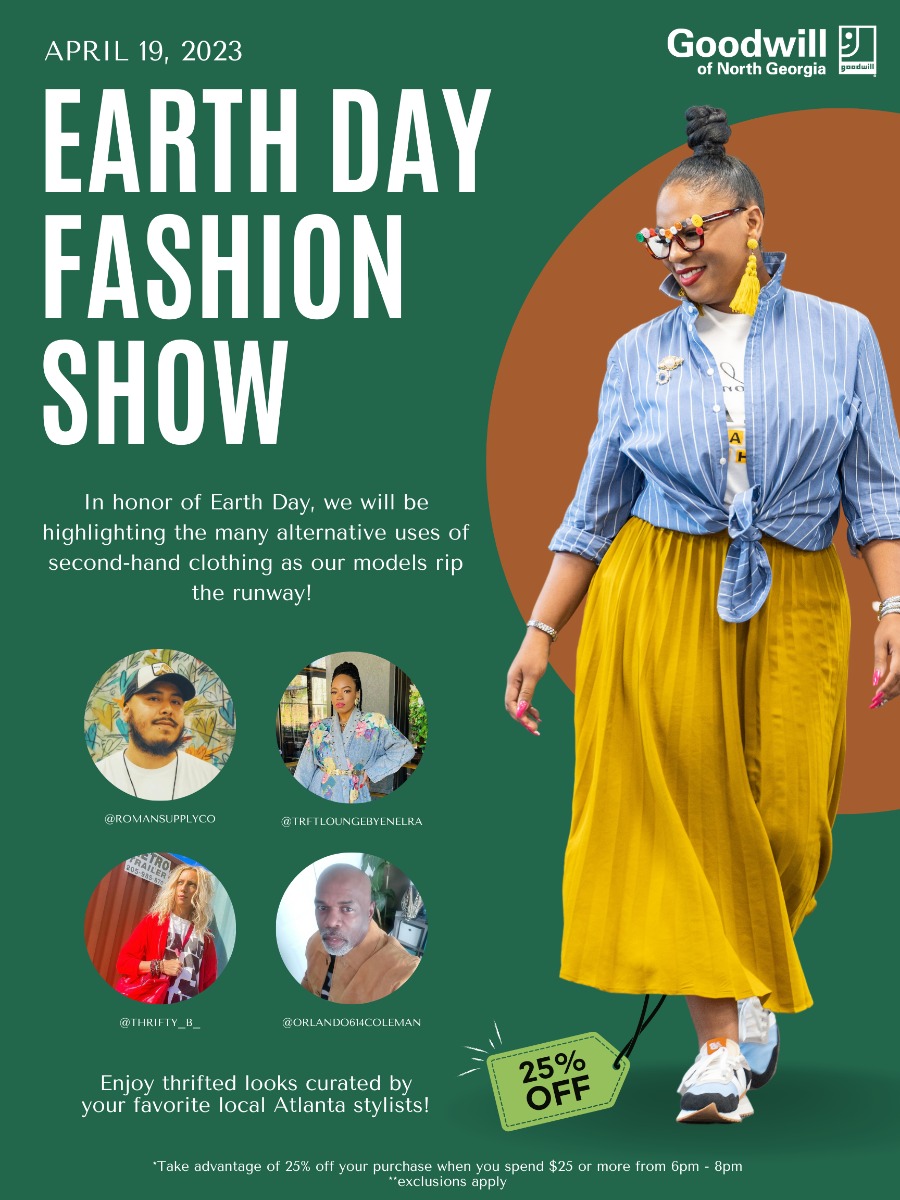 Earth Day Fashion Show by Goodwill