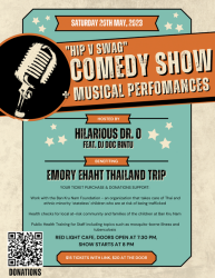 Hip Vs Swag 16 Comedy Music Benefit Ban Kru Nam Foundation At Red Light Cafe Atlanta Ga May 20 2023 Poster 1