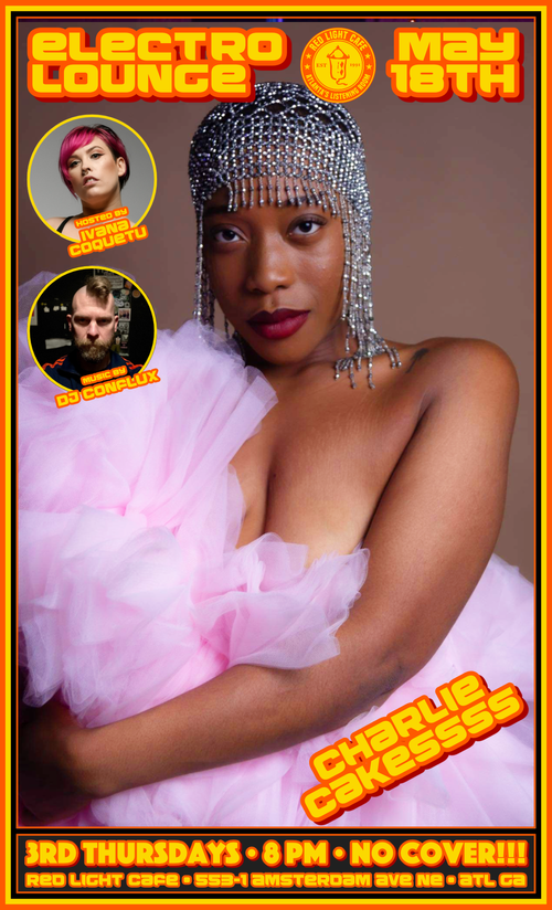 Electro Lounge At Red Light Cafe Atlanta Ga May 18 2023 Poster 1200 Charlie