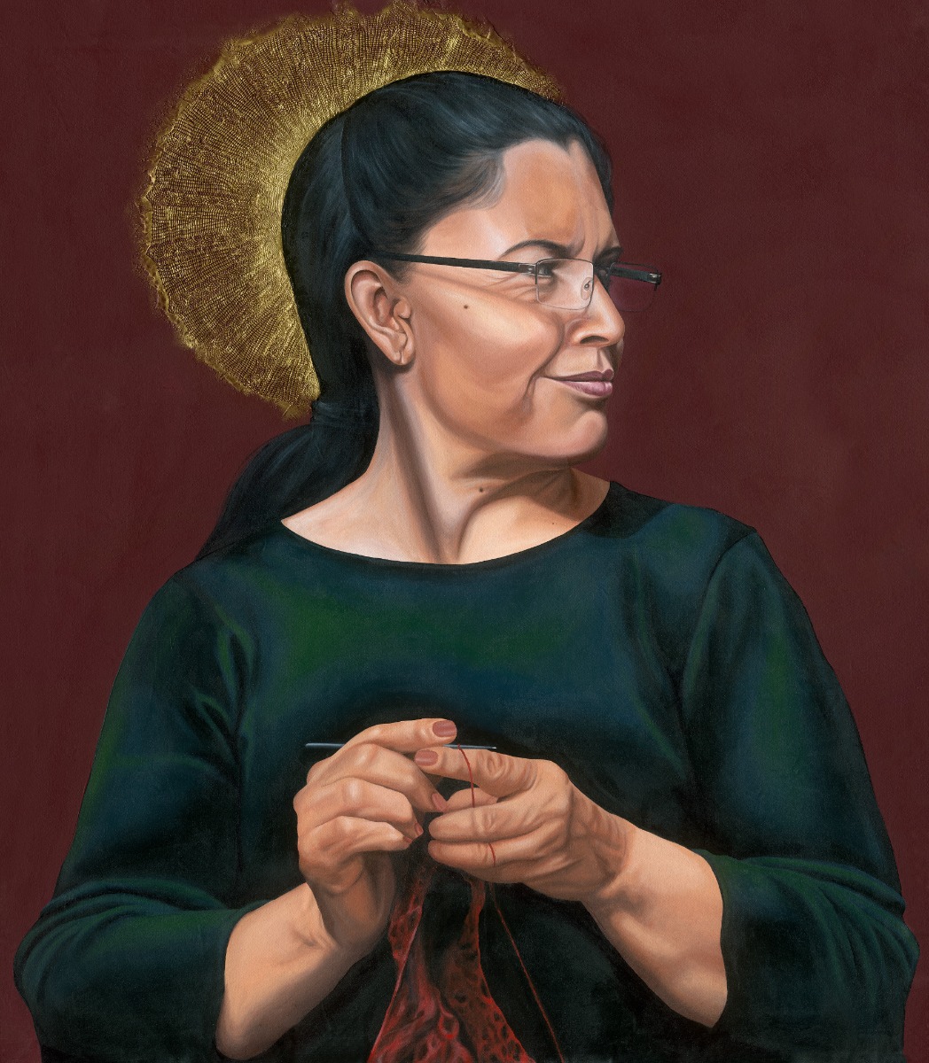 Estela Tejiendo