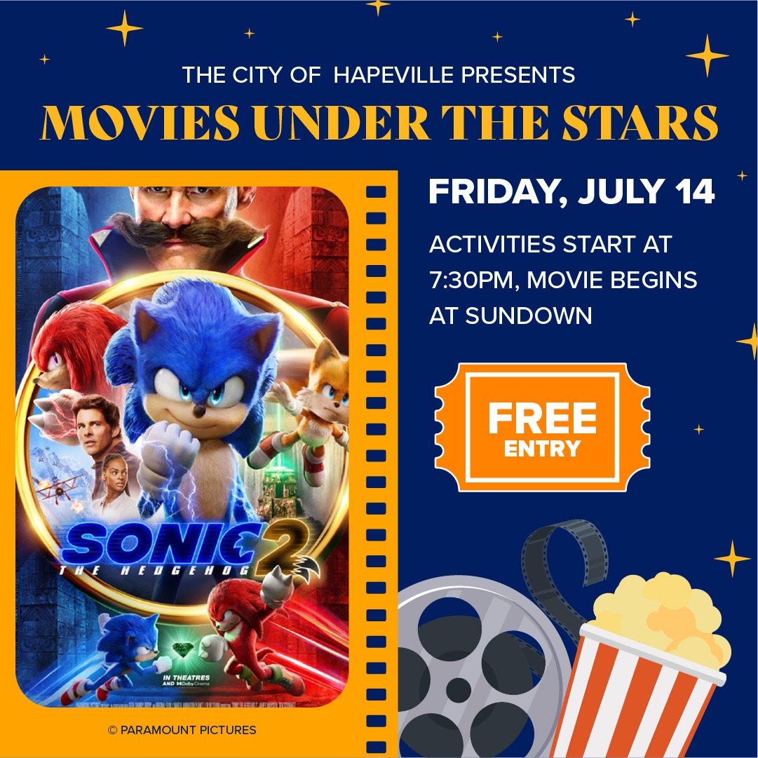 Movie Under The Stars Sonic The Hedgehog 2
