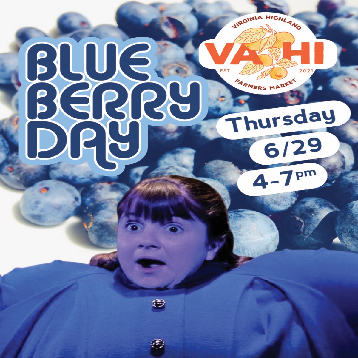 Blueberry Day Flyer Front 23