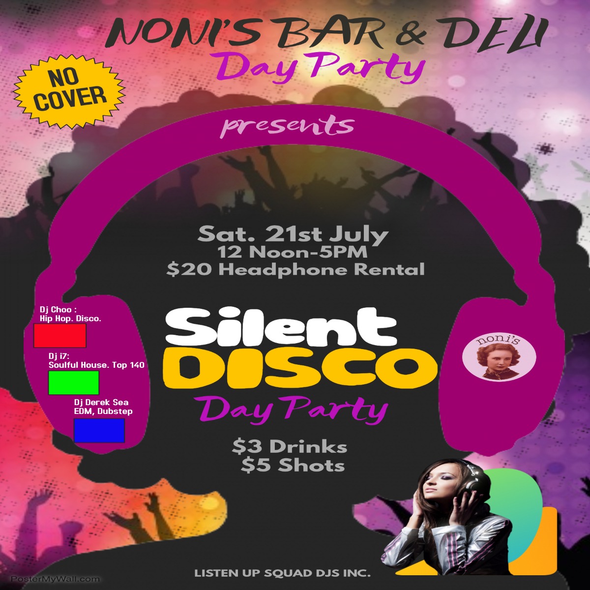 Copy Of Disco Party Poster Template   Made With PosterMyWall