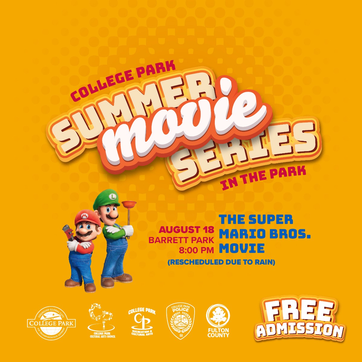 CPSummerMovie 2023 Mario Bros Paid Social Rain&address Edit