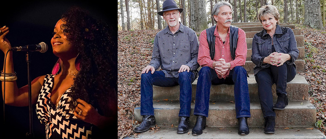 SISTERS IN BLUES: Kat Riggins and EG Kight headline WRFG’s annual blues barbeque Photo credit: Kat Riggins (katriggins.com), EG Kight (egkight.com)