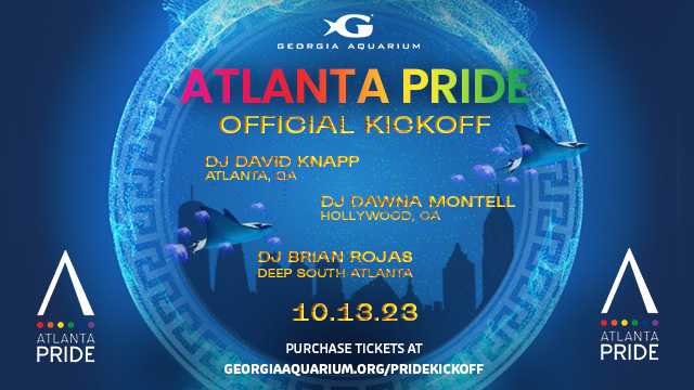 Atlanta Pride Festival 2023 Atlanta Pride Official Kickoff Creative