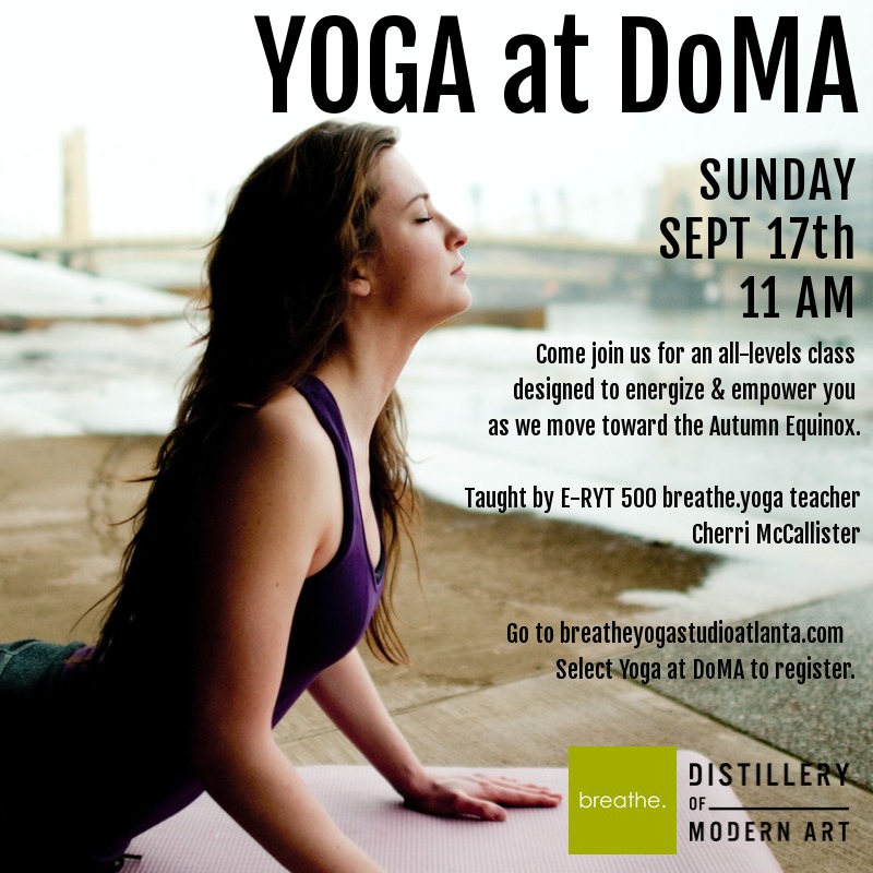 Sept 2023 Yoga At DoMA
