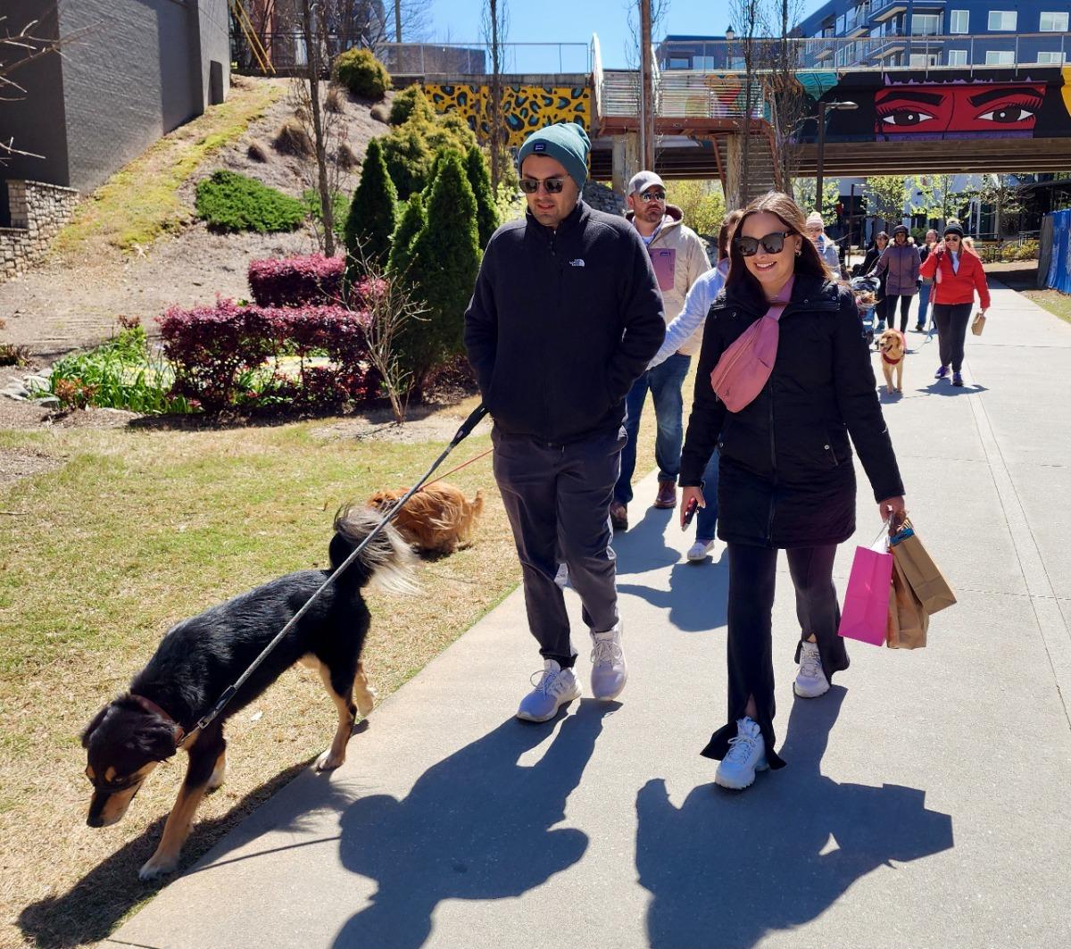 2 BiteLines Doggie Food Crawl