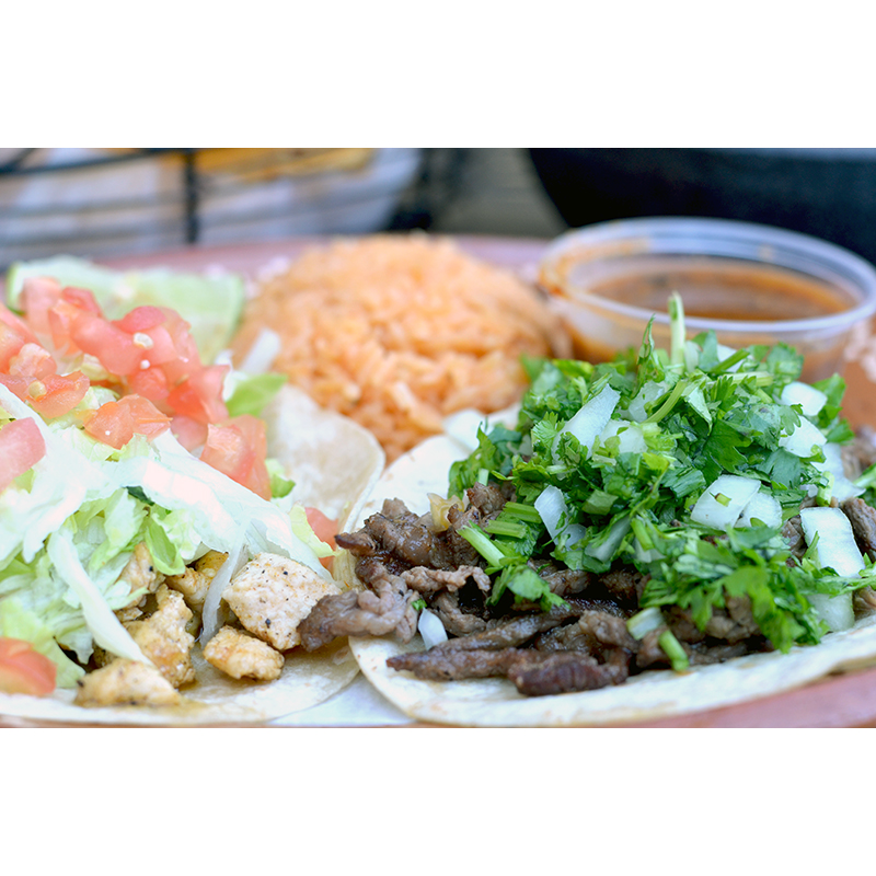 La Hacienda Taco Plate