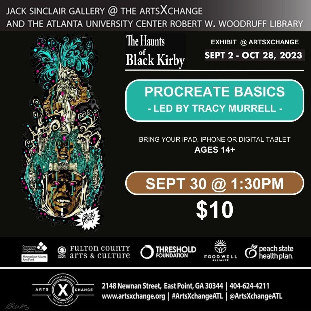 PROCREATE BASICS  LED BY TRACY MURRELL SEPT 13, 2023 @ 6PM (1)