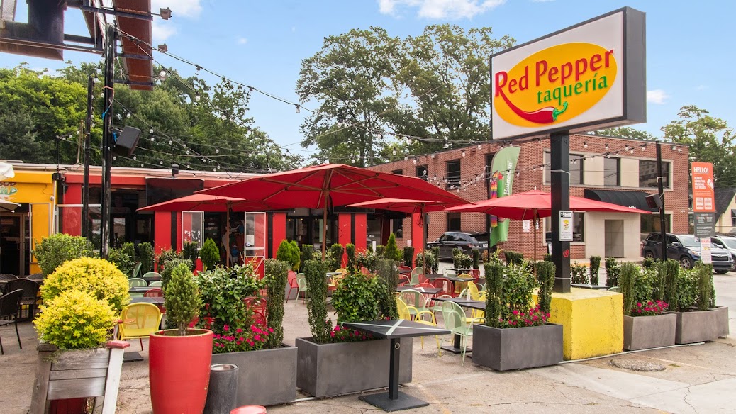 Red Pepper Taqueria Facade Buckhead