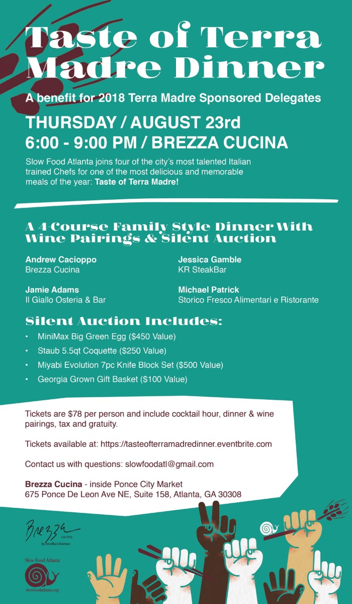 Taste Of Terra Madre 2018 Poster