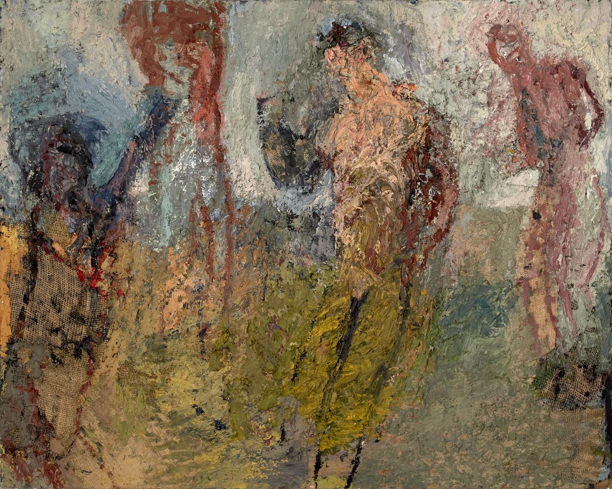 Thaddeus Radell, Victory On The Field, 48 X 60 Inches, Oil And Cold Wax