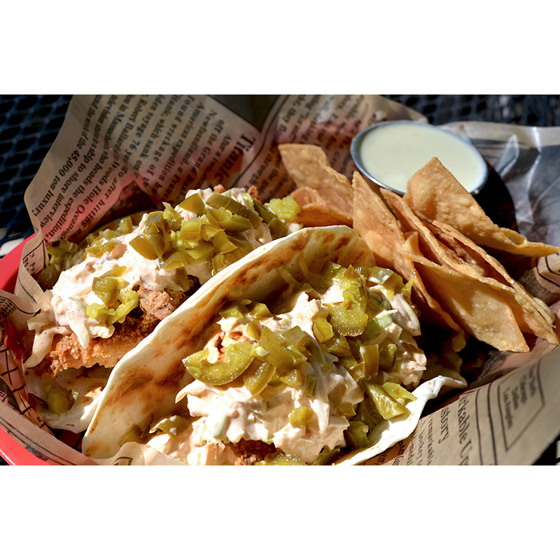 Bob&Harriets Home Bar Taco Plate