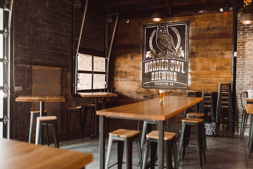 Horned Owl Brewing Interior
