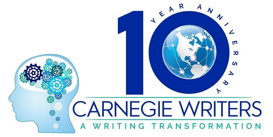 CARNEGIE WRITERS 10TH ANNIVERSARY LOGO