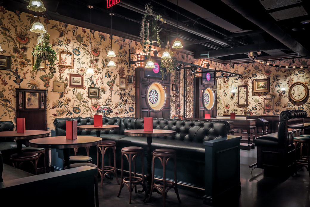 Flight Club Atlanta Interior