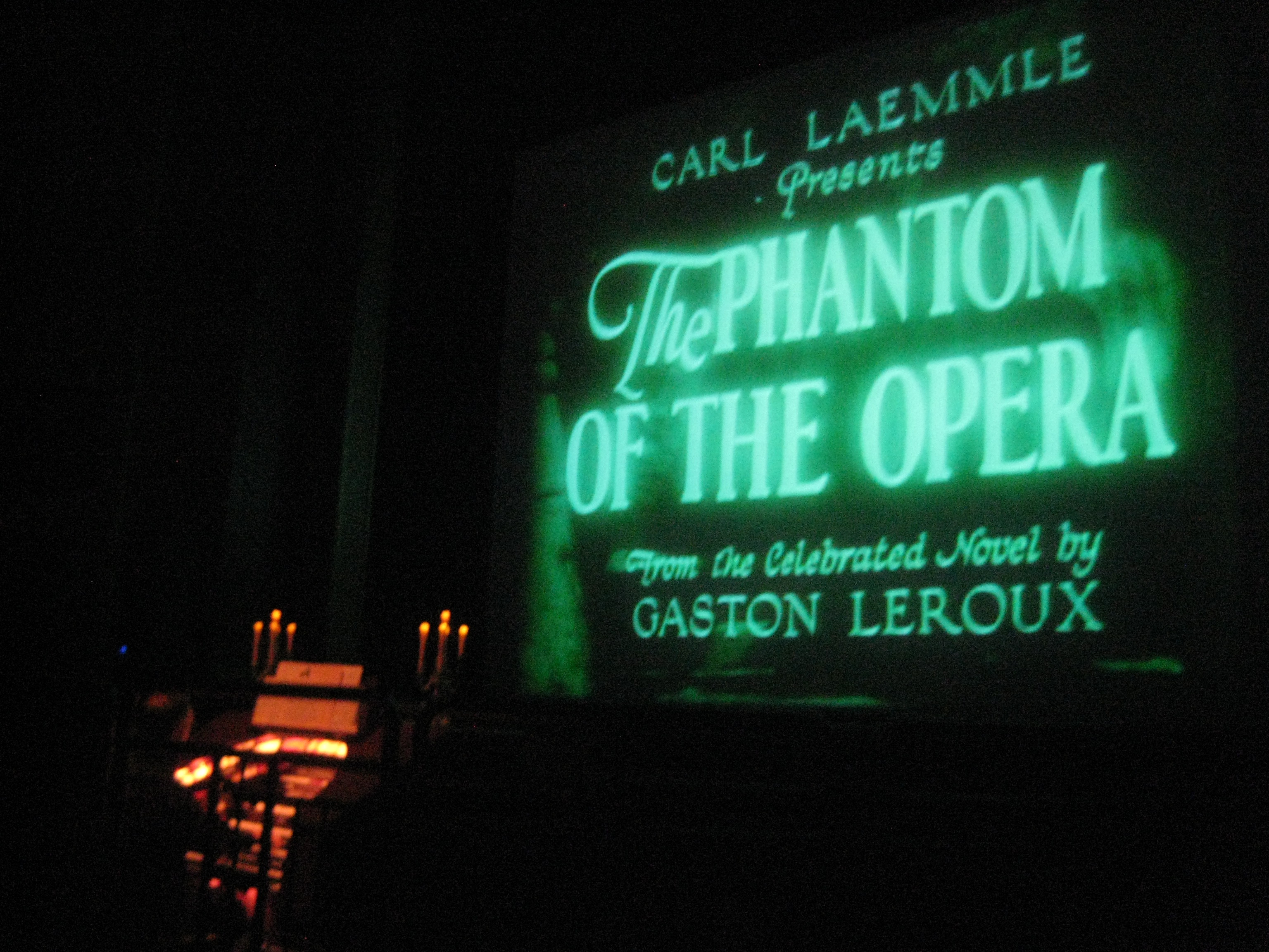 Phantom Of The Opera Silent Movie At The Strand 045