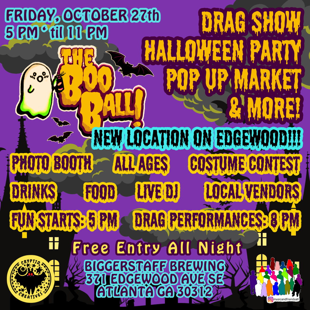 Boo Ball Halloween Drag Show & PopUp Market Creative Loafing